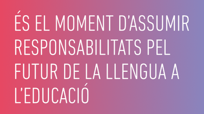 Comunicat conjunt de la Plataforma per la Llengua