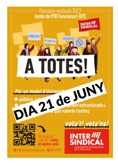 Dia 21 de juny - Eleccions a la Junta de PDI Funcionari