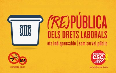 La Intersindical-CSC considera del tot insuficient l’increment salarial a treballadors/es públics/ques